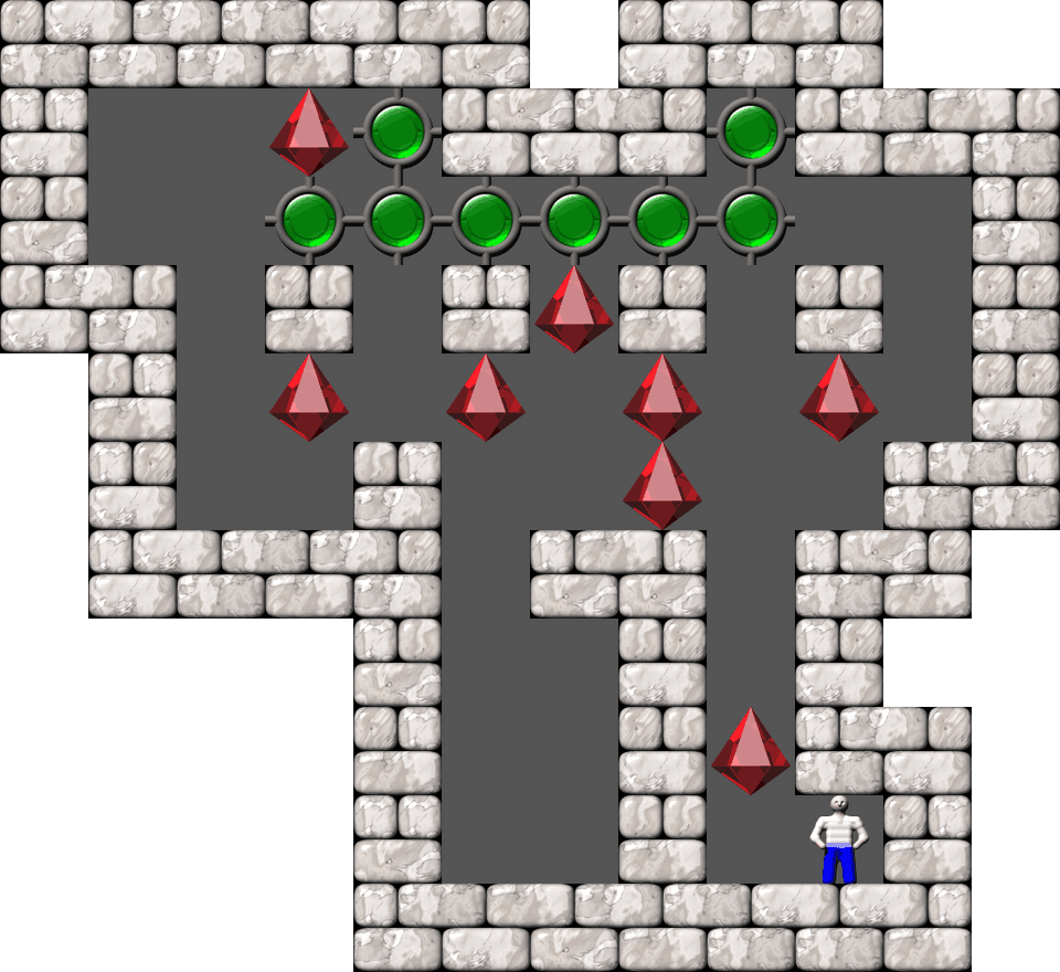 Sokoban Revenge 35 level 6